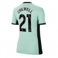 Koszulka piłkarska Chelsea Ben Chilwell #21 Strój Trzeci dla kobiety 2023-24 tanio Krótki Rękaw